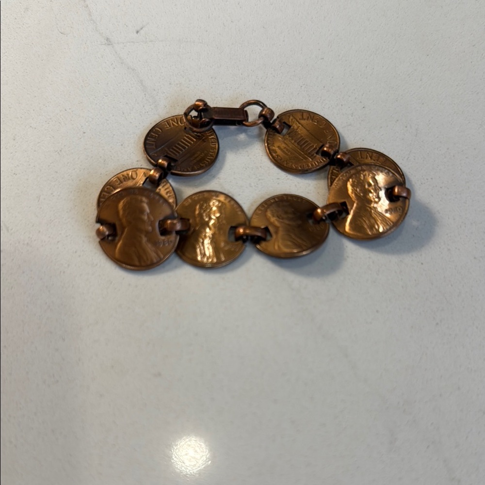 Vintage Coin Bracelet